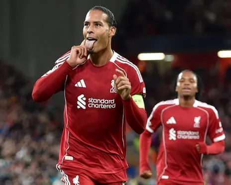 Virgil van Dijk scores last-gasp winner in clash with Atlético Madrid
